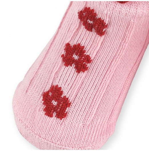FIFFY FLOWERS NEW BORN BABY SOCK SHOE SUPPORTER STOKIN BAYI (377)