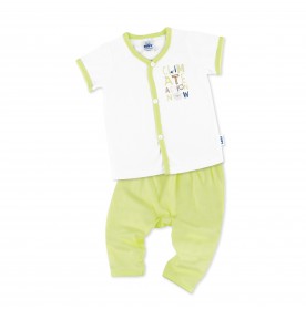 FIFFY GOOD CLIMATE SHORT SLEEVE VEST+ LONG PANT SUIT
