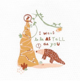 FIFFY HAPPY ANTEATER T-SHIRT SUIT
