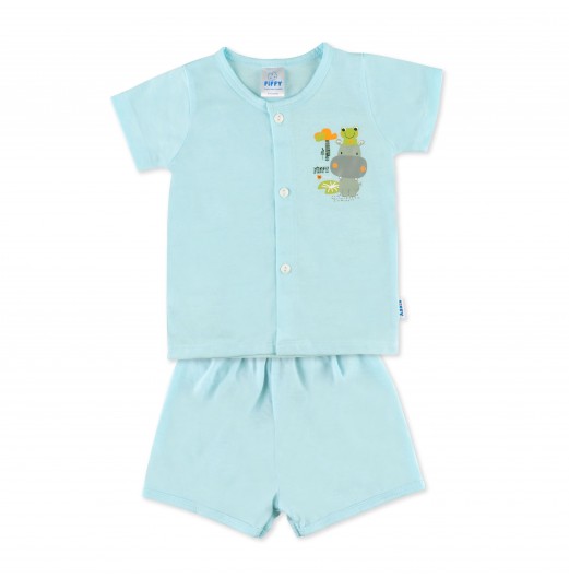 FIFFY FRIENDSHIP IN THE POND SHORT SLEEVE VEST SUIT
