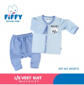 FIFFY FREEDOM LONG SLEEVE VEST SUIT