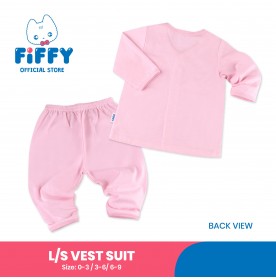 FIFFY FLYING ELEPHANT LONG SLEEVE VEST SUIT
