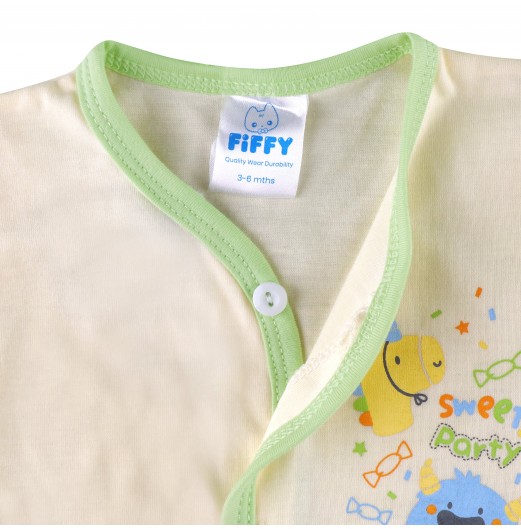 FIFFY MONSTER PARTY LONG SLEEVE VEST SUIT