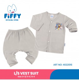 FIFFY ROCKING STAR LONG SLEEVE VEST SUIT