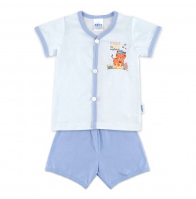 FIFFY LITTLE TIGER SHORT SLEEVE VEST SUIT