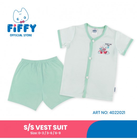 FIFFY MERMAID GAME SHORT SLEEVE VEST SUIT