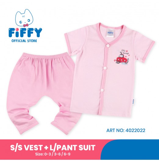 FIFFY DIVING SUBMARINE SHORT SLEEVE VEST+ LONG PANT SUIT