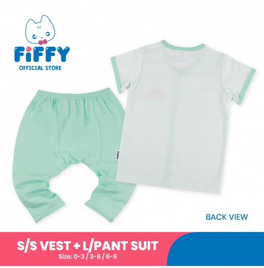 FIFFY DIVING SUBMARINE SHORT SLEEVE VEST+ LONG PANT SUIT