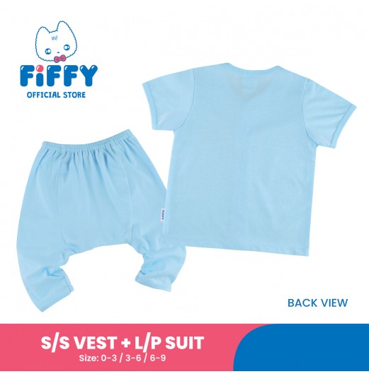 FIFFY SOCCER BALL SHORT SLEEVE VEST+ LONG PANT SUIT