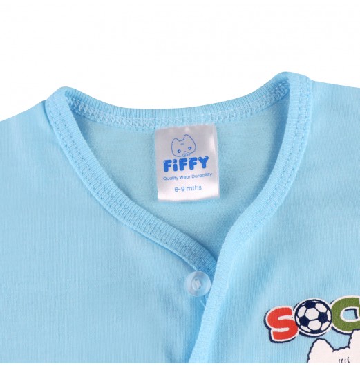 FIFFY SOCCER FUN LONG SLEEVE VEST SUIT