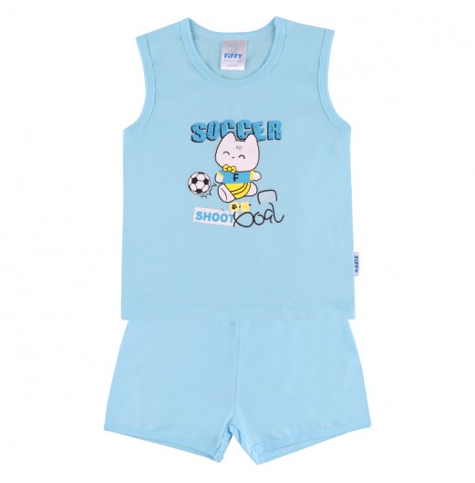 FIFFY BAJU BAYI SOCCER GOAL SINGLET SUIT (4022044)
