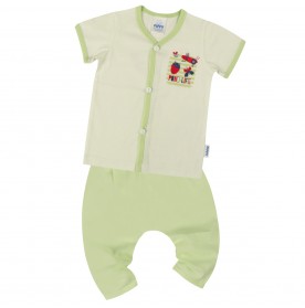 FIFFY POND LIFE SHORT SLEEVE VEST+ LONG PANT SUIT