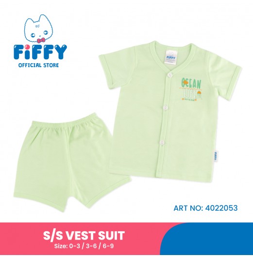 FIFFY OCEAN LIFE SHORT SLEEVE VEST SUIT