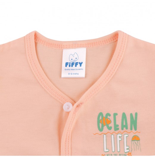 FIFFY OCEAN LIFE SHORT SLEEVE VEST SUIT