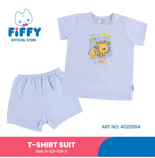 FIFFY ADORABLE LION T-SHIRT SUIT