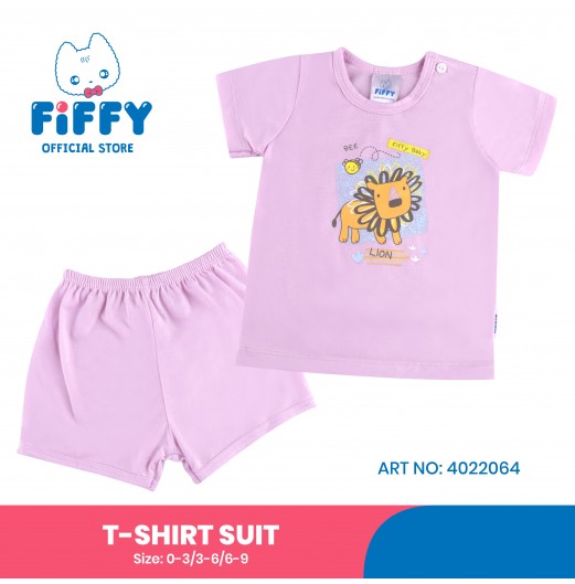 FIFFY ADORABLE LION T-SHIRT SUIT