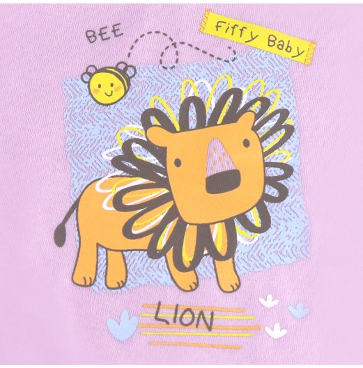 FIFFY ADORABLE LION T-SHIRT SUIT