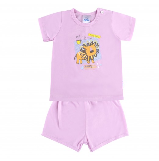 FIFFY ADORABLE LION T-SHIRT SUIT