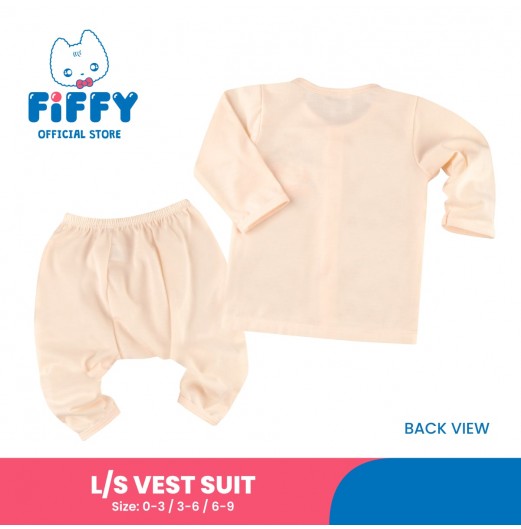 FIFFY HOT SUMMER LONG SLEEVE VEST SUIT