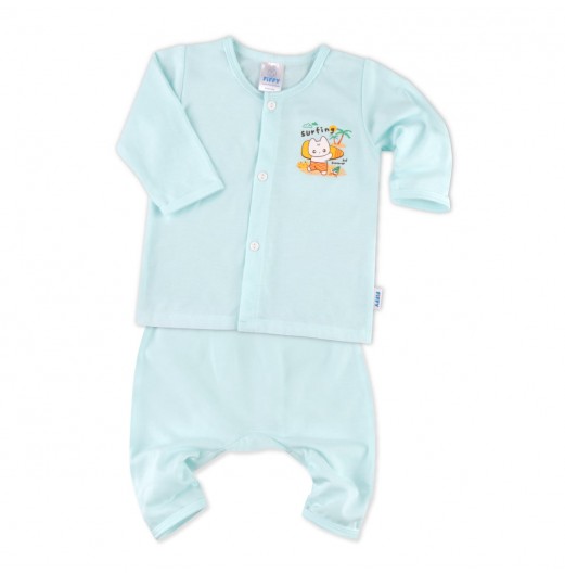 FIFFY HOT SUMMER LONG SLEEVE VEST SUIT