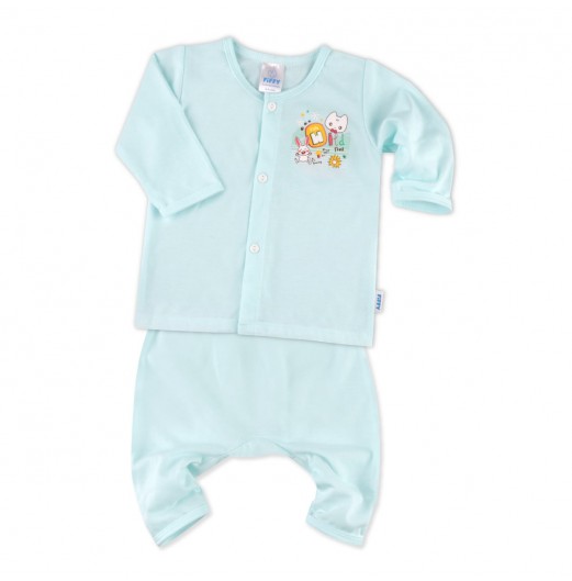 FIFFY HAPPY WILDLIFE LONG SLEEVE VEST SUIT