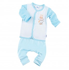 FIFFY DORKY ZEBRA LONG SLEEVE VEST SUIT