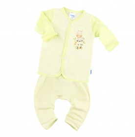 FIFFY DORKY ZEBRA LONG SLEEVE VEST SUIT