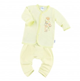 FIFFY FRIENDS IN ZOO LONG SLEEVE VEST SUIT
