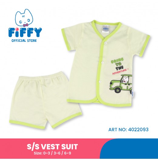 FIFFY ADVENTURE WAY SHORT SLEEVE VEST SUIT