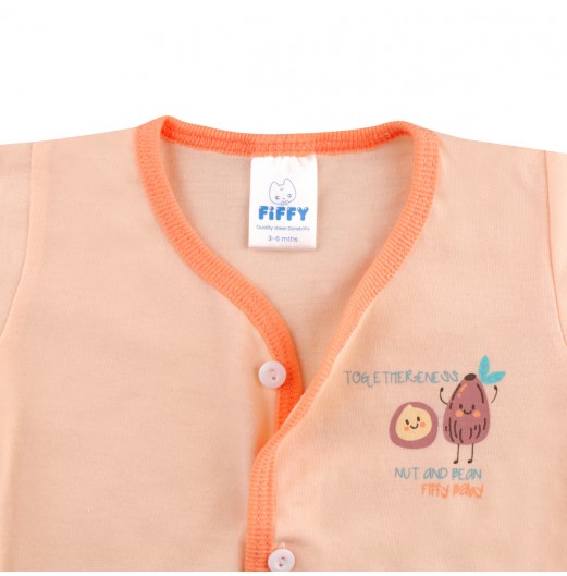 FIFFY NUTS AND BEANS SHORT SLEEVE VEST SUIT