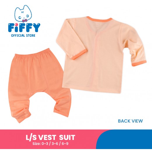 FIFFY GROWING SEEDS LONG SLEEVE VEST SUIT