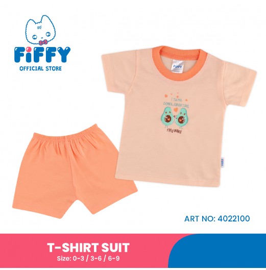 FIFFY AVOCADO'S LOVE T-SHIRT SUIT