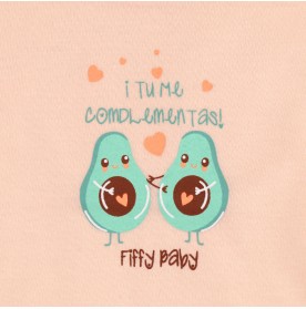 FIFFY BAJU BAYI AVOCADO'S LOVE T-SHIRT SUIT (4022100)