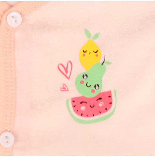 FIFFY FRESHNESS FRUITS SHORT SLEEVE VEST SUIT