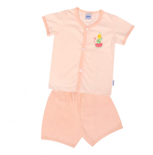 FIFFY FRESHNESS FRUITS SHORT SLEEVE VEST SUIT