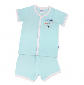 FIFFY SOME SPACES SHORT SLEEVE VEST SUIT