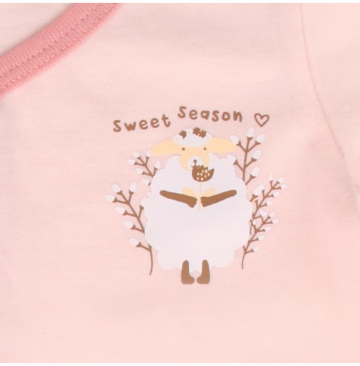 FIFFY SHEEP SWEET SEASON SHORT SLEEVE VEST SUIT