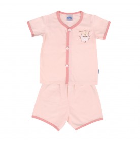 FIFFY SHEEP SWEET SEASON SHORT SLEEVE VEST SUIT