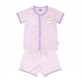 FIFFY SHEEP SWEET SEASON SHORT SLEEVE VEST SUIT