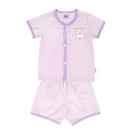 FIFFY SHEEP SWEET SEASON SHORT SLEEVE VEST SUIT