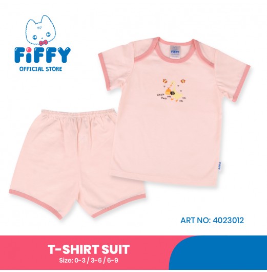 FIFFY LITTLE DUCK WITH BUTTERFLY T-SHIRT SUIT