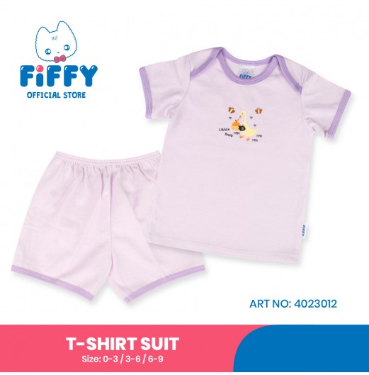 FIFFY LITTLE DUCK WITH BUTTERFLY T-SHIRT SUIT