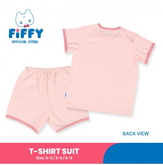 FIFFY LITTLE DUCK WITH BUTTERFLY T-SHIRT SUIT