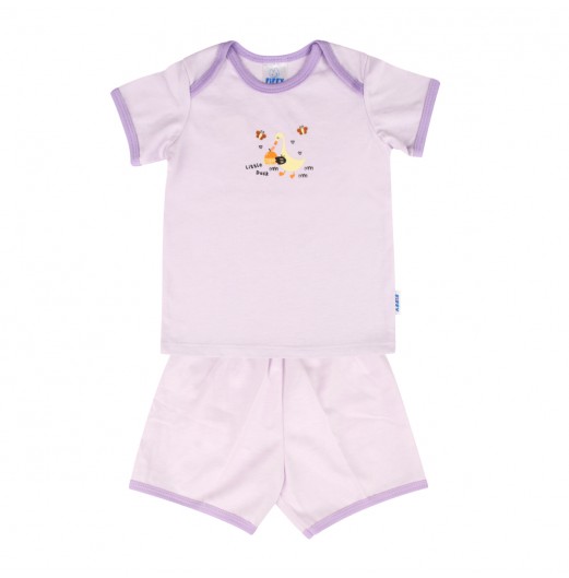 FIFFY LITTLE DUCK WITH BUTTERFLY T-SHIRT SUIT