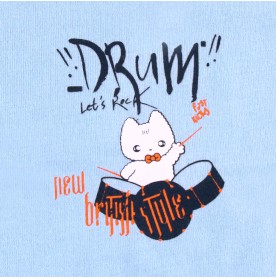 FIFFY BAJU BAYI ROCK DRUM SINGLET SUIT (4023016)