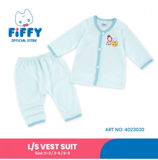 FIFFY STAY COOL LONG SLEEVE VEST SUIT
