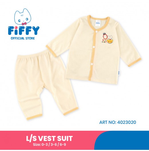 FIFFY STAY COOL LONG SLEEVE VEST SUIT