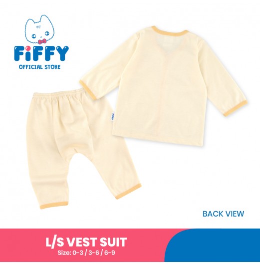 FIFFY STAY COOL LONG SLEEVE VEST SUIT