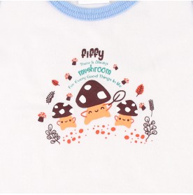 FIFFY BAJU BAYI MUSHROOM DANCE LONG SLEEVE VEST SUIT (4023028)