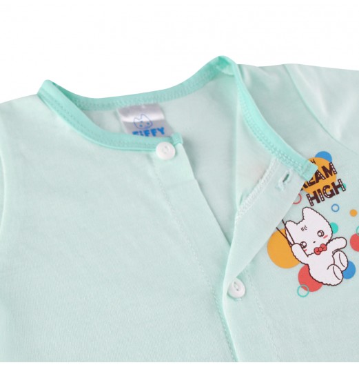 FIFFY FLY HIGH DREAM HIGH SHORT SLEEVE VEST+ LONG PANT SUIT
